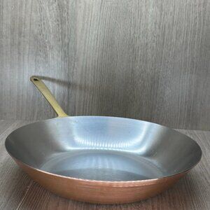 1776 Limited Edition Paul Revere 10.5" Brass Handle Stainless Steel Frying Pan